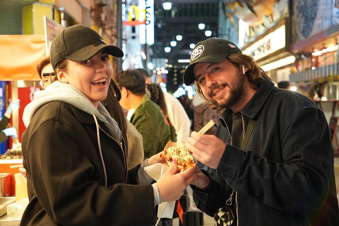 [1 Group Only] Osaka Street Food Tour for Family - The included takoyaki and one drink
