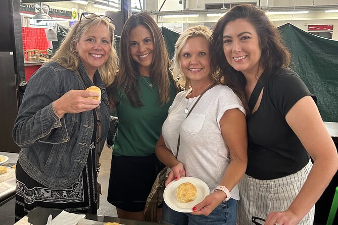 2 Hour Historic Market Food Tour and Hands-On Biscuit Class - Four tastings that add up to a real meal