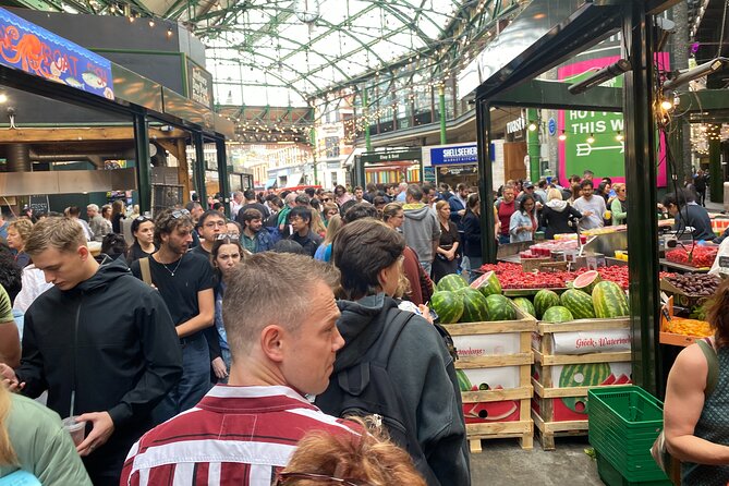 3 Hours Borough Market Morning Food Tour with London Bites Tours - Borough Market with a guide at the right time of day