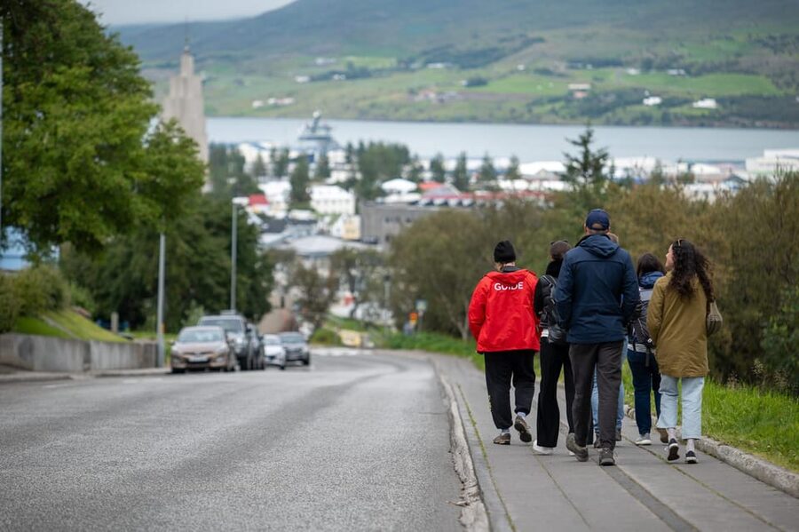 Akureyri: City Walk with Local Food - Walking beside Eyjafjörður