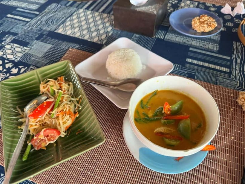 Ao Nang: Hands-on Learn to Cook 3 Popular Thai's street food - Entering the clean open-air kitchen