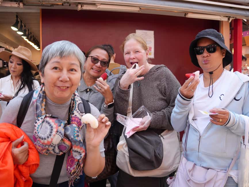 Asakusa Private Food Walking Tour for Family - Stories, photos, and a calmer pace