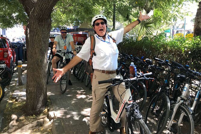Athens by E-Bike: Monuments, Food & Transfers (Cruise Tour) - The neoclassical center and the Olympic Stadium