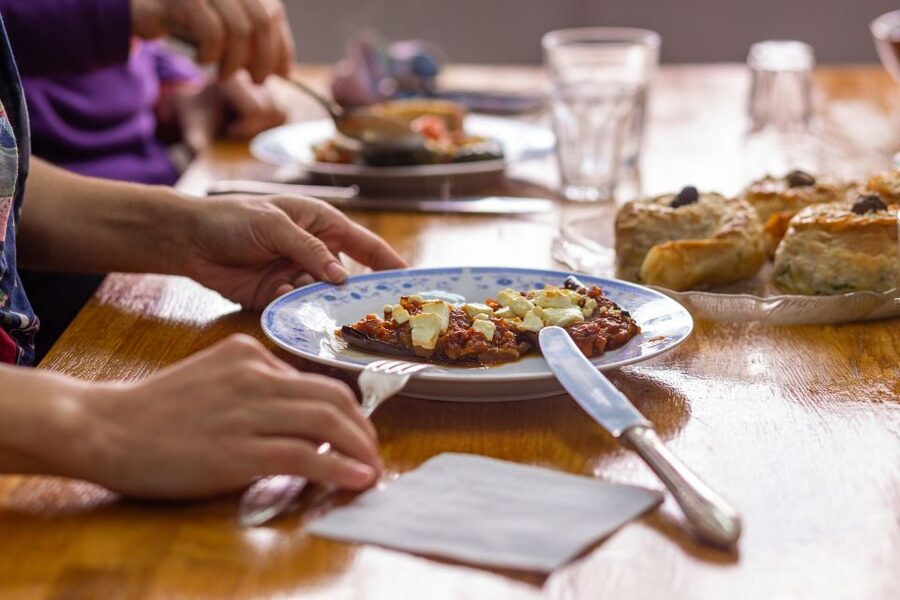 Athens: Food Market Visit and Cooking Class with Wine - Preparing five Greek dishes as a team