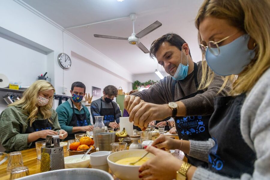 Athens: Food Market Visit and Cooking Class with Wine - The instructors make the difference