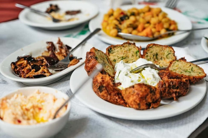 Athens: Guided Greek Food Walking Tour with Tastings - Varvakios Agora and the working market