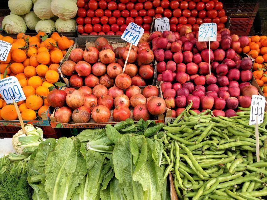 Athens: Tasting workshop and Food Market tour - Finishing among the fish and meat stalls