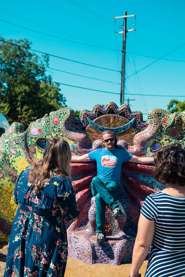 Austin: Street Art and Street Food Tour - Riding the Mercedes Sprinter instead of walking the whole way