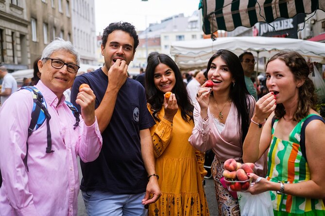 Authentic Vienna Food Tour inc. lunch, street food, 3 drinks - Naschmarkt brings pastries and chocolate