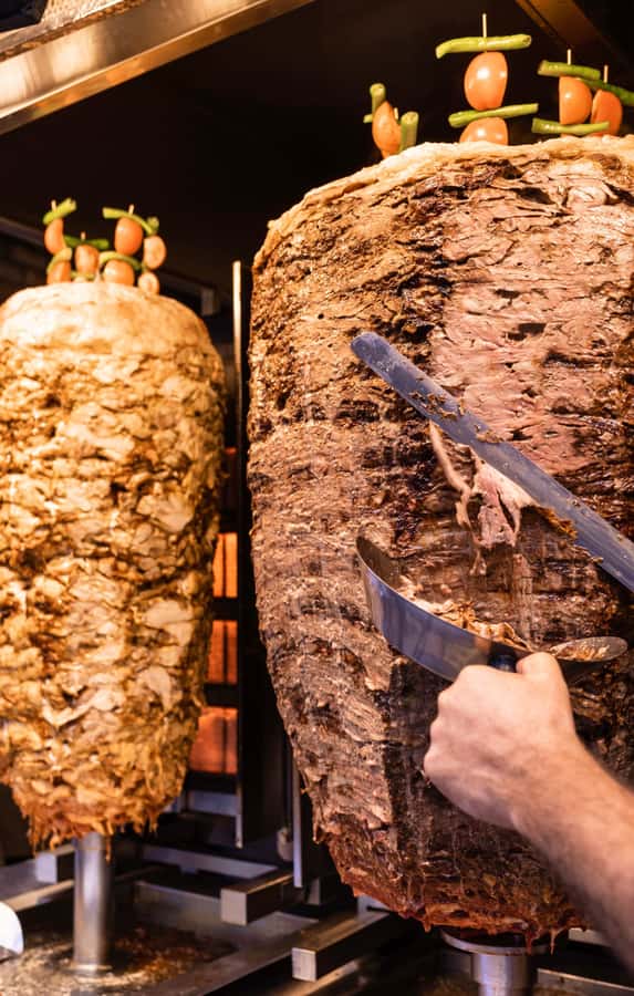 Baku Street Food Tour - Lamb kebabs bring the smoke and sizzle