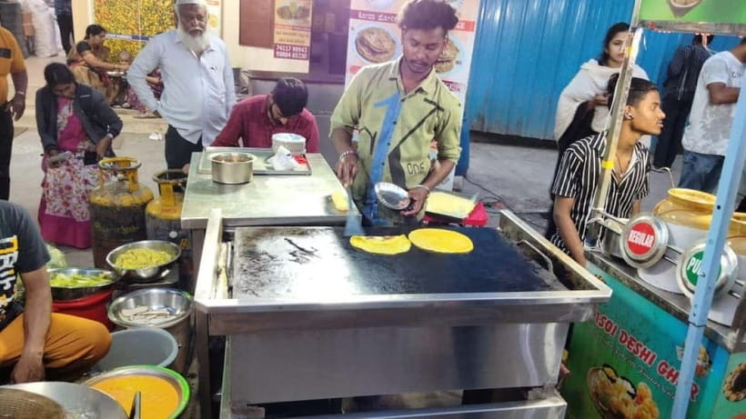 Bangalore- Food street walk and market visit in evening - Starting at KR Market after 6 PM