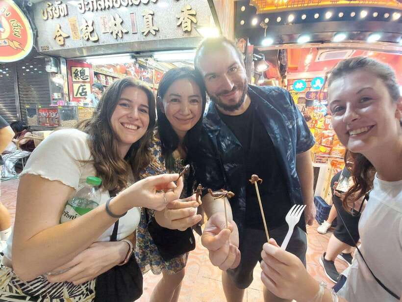 Bangkok: Chinatown Food Tour with Michelin Food Stalls - Ten or more stops, with plenty to eat