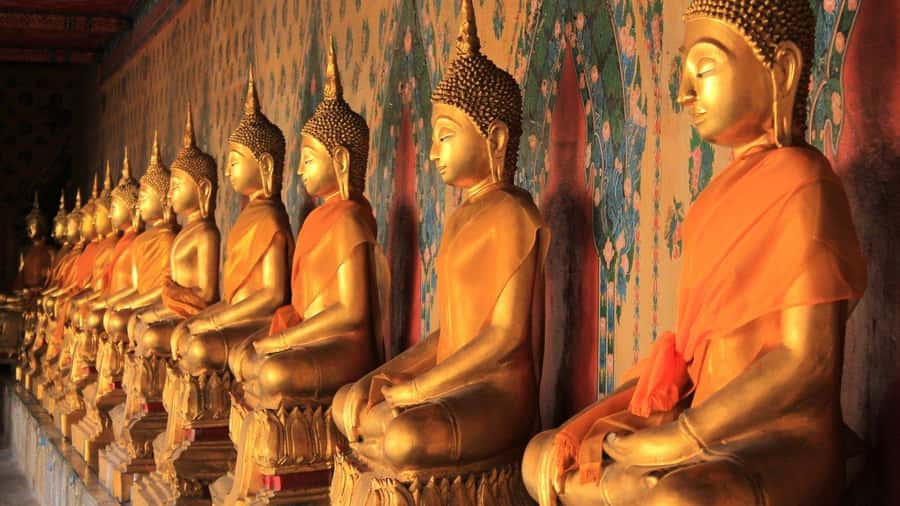 Bangkok: Grand Palace & Wat Pho Half-Day Private Tour - Wat Pho and the enormous Reclining Buddha