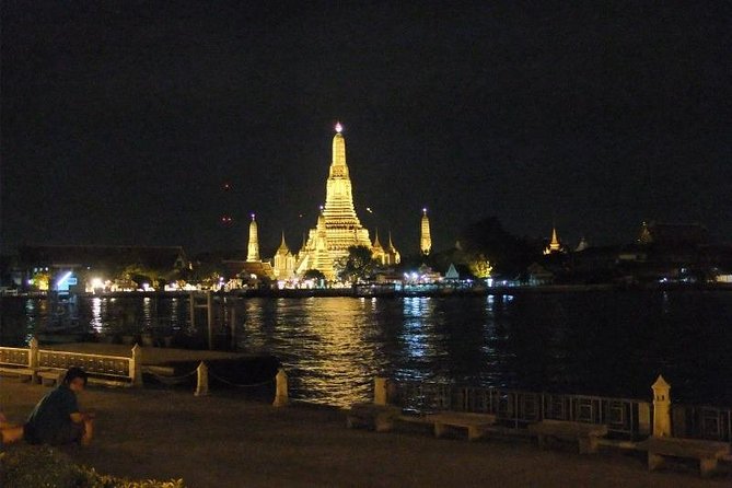 Bangkok Hidden Paths Night Biking Tour with Street-food Meal - Around the Grand Palace and Bangkok’s temple districts