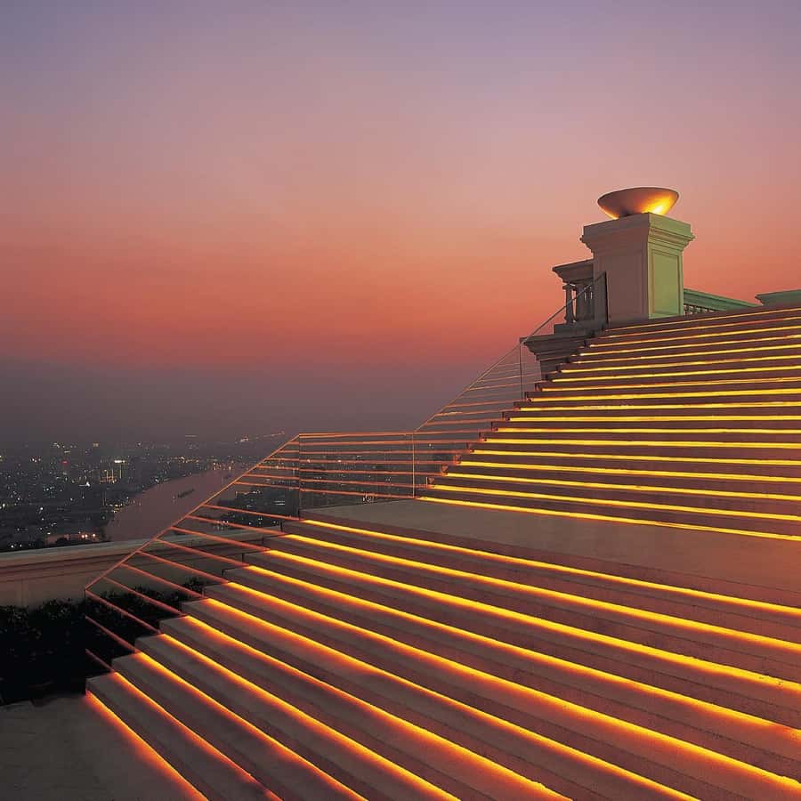 Bangkok: Lebua Sky Bar & China Town Street Food by Tuk Tuk - A rooftop start at Lebua Sky Bar