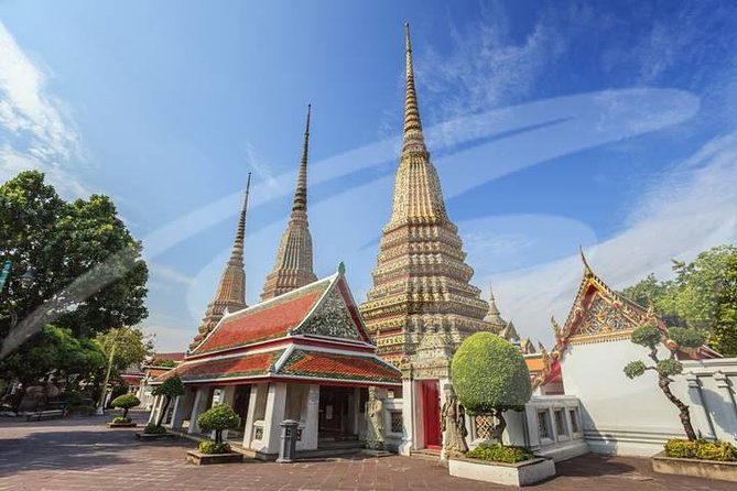 Bangkok Temples Tour, Including Reclining Buddha at Wat Pho - Wat Benchamabophit and its pale marble details