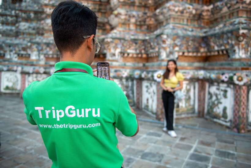 Bangkok: Wat Pho and Wat Arun Guided Walking Tour - Two great temples without losing a full day