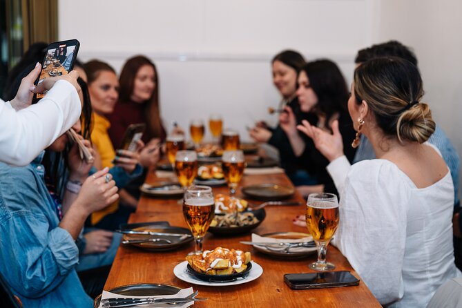 Barcelona Tapas Food Walking Tour with Wine in El Born - Choosing pintxos on Carrer de Montcada