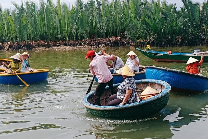Basket Boat ride to Coconut Jungle &Hoi An city Tour,Night Market - The private format and group comfort