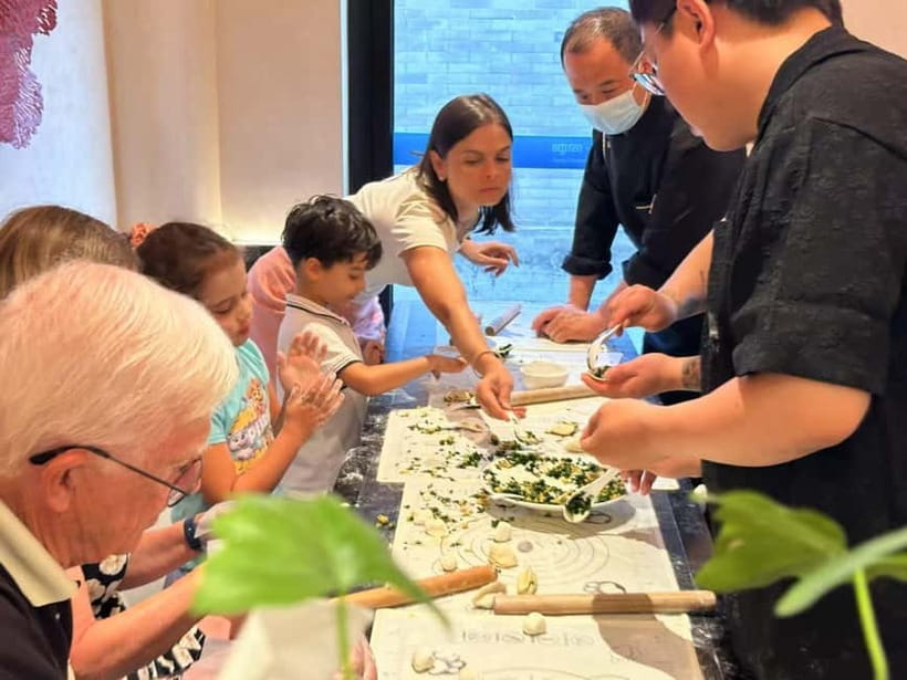 Beijing: Dumpling Making Workshop with Meal and Tea - Fillings, food preferences, and the cooking stage