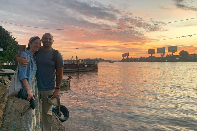Boat tour on Mekong river see the sunset, small canal, Vegan dinner, street food - Key points to know before booking