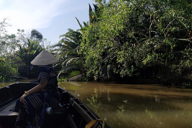 Boat tour on Mekong river see the sunset, small canal, Vegan dinner, street food - Street food around Ninh Kieu at night