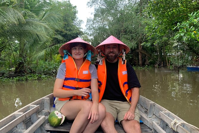Boat tour on Mekong river see the sunset, small canal, Vegan dinner, street food - What the $29 price actually covers