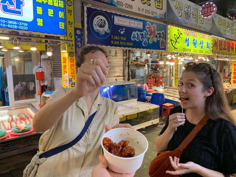 Busan: Food Market Tour, Smash Seafoods and Street Foods - Jagalchi Market: Busan’s seafood centerpiece