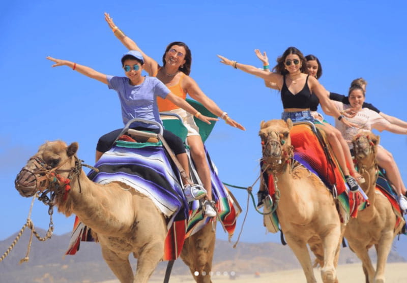 Cabo: Camel Safari Adventure with Tacos - Riding camels beside the Pacific Ocean