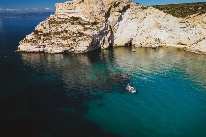 Cagliari : Gozzo Tour with 3 Swim Stops, Snorkeling & Local Food - A small boat with a big view of Cagliari