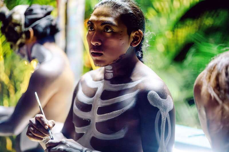 Cancun or Merida: Day of the Dead with Taco buffet - Hanal Pixán beside the sacred cenote