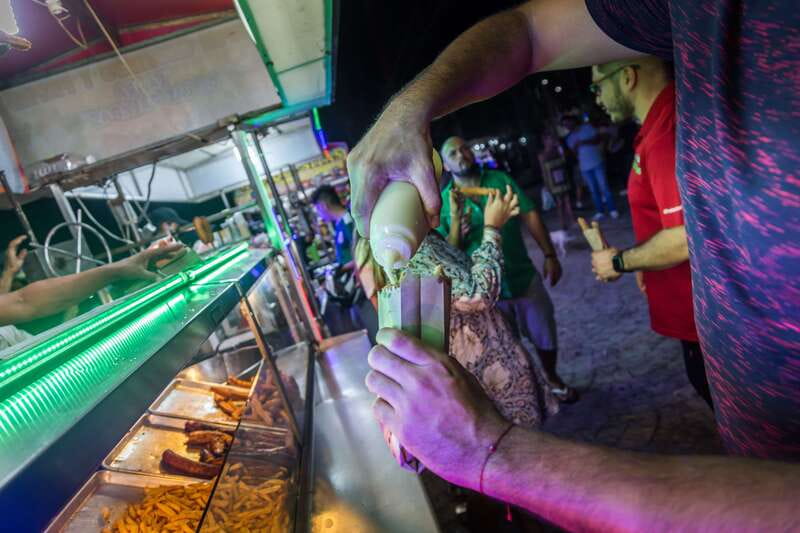Cancún: Taco & Local Beer Tasting Tour with transportation - How much food should you expect?