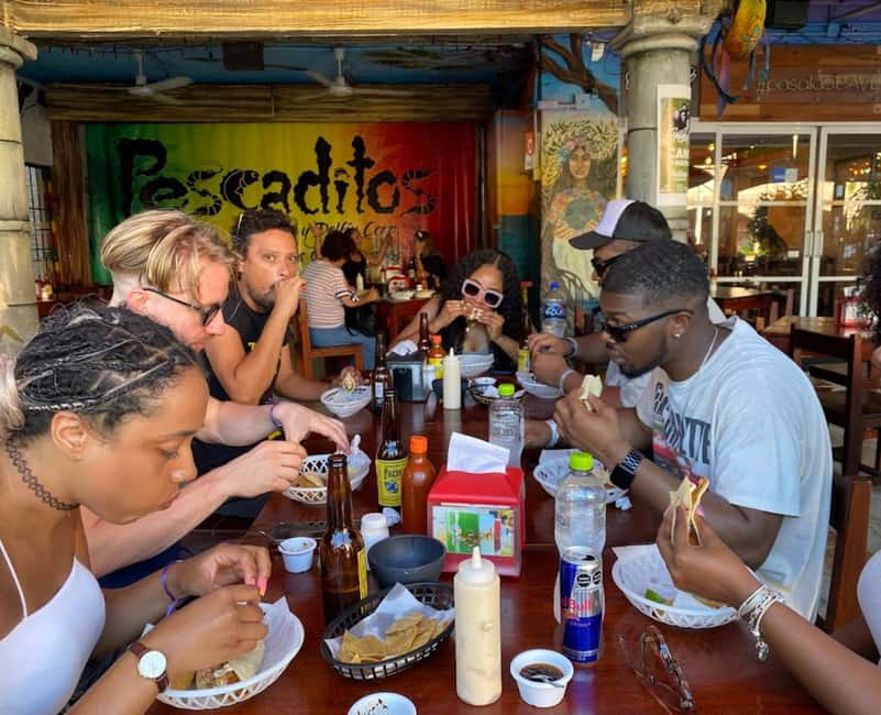 Cancun Taco Tour: Street Food & Tequila Tasting in Downtown - Churros, marquesitas, and the sweet finish