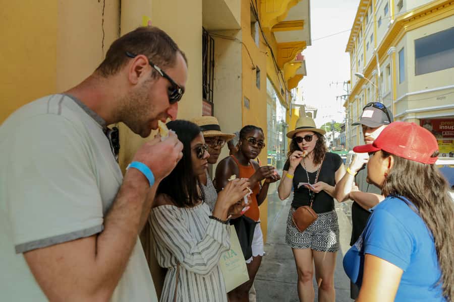 Cartagena: Street Food Walking Tour - A Cartagena bakery and the salty-sweet combination