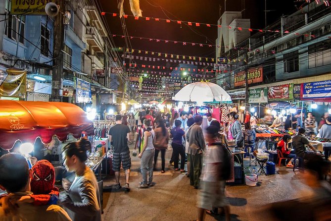 Chiang Rai Food & Night Market Walking Tour with Local Host - One hour at Chiang Rai Night Bazaar