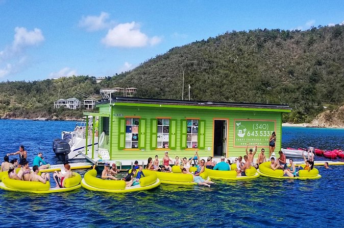 Circle the Island of St. John | Lunch stop at Lime Out (Taco Boat) - What is included for $250
