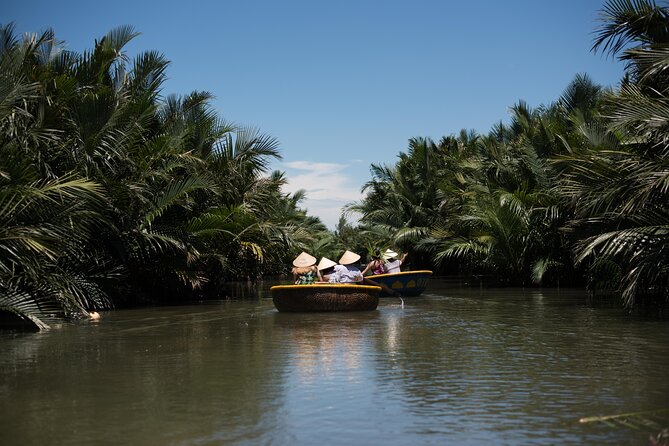 Coconut Basket boat, City tour, Boat ride, Night market from DN - Hoi An Ancient Town and its three cultural influences