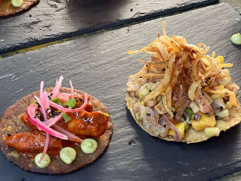 Costa Maya:Tacos,Tostadas & margaritas Tasting + massage - Three hours of Mexican food, spirits, and a short massage