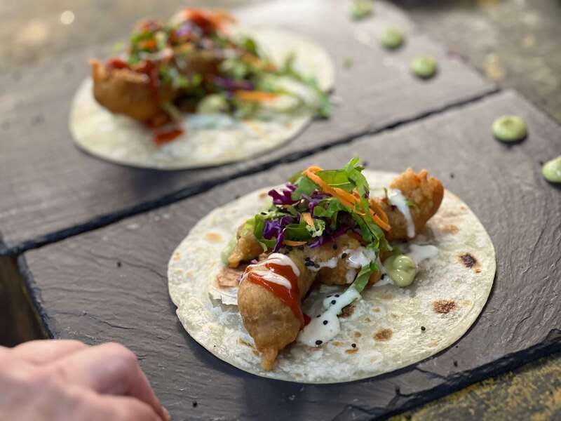 Costa Maya:Tacos,Tostadas & margaritas Tasting + massage - Tacos and tostadas with more range than a standard lunch