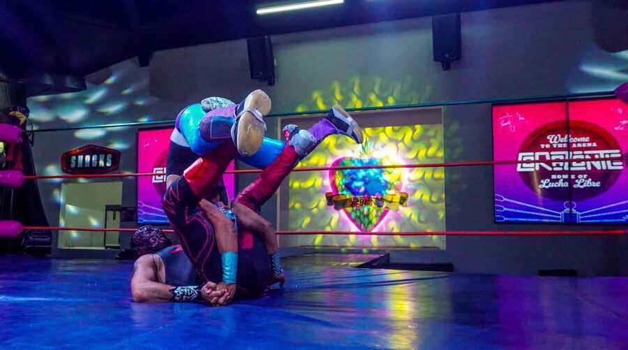 Cozumel: Mexican Wrestling Show with Tacos & Margaritas! - Finding Barriecito across from Puerta Maya Pier
