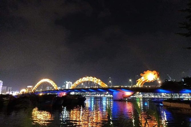 Da Nang ByNight with Marble Mountain,Monkey Mountain,Dragon Bridge,Night Market - Son Tra Mountain and the Giant Lady Buddha Statue