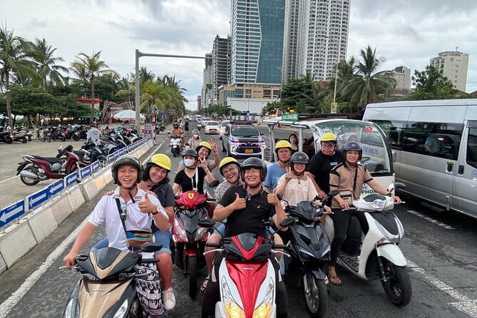 Danang Food Tour With Local Students - Hai Chau turns the ride into a food tour