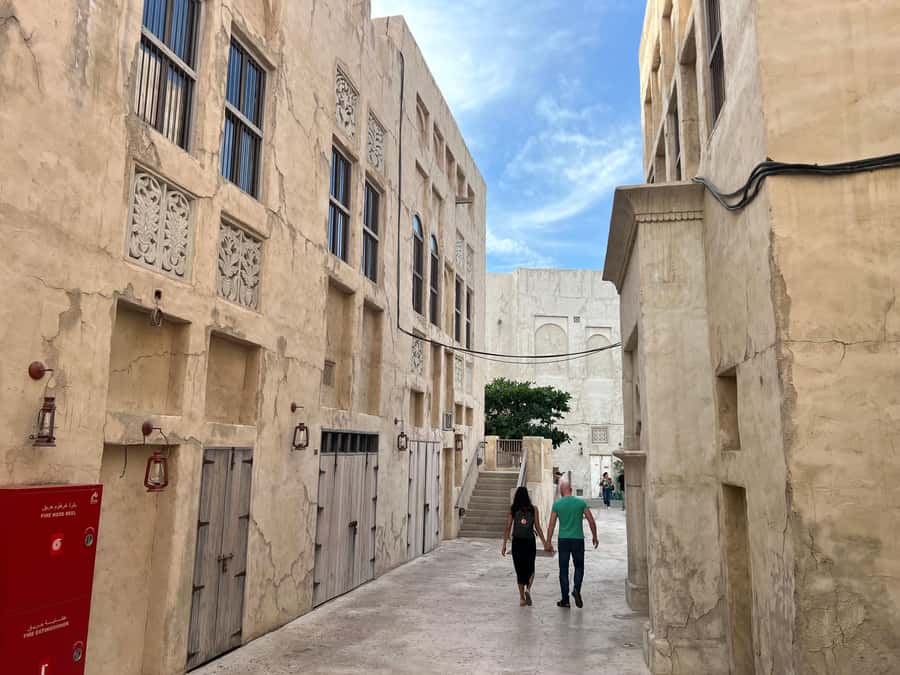 Dubai.Discover Old town,Markets,street food,Abra &Museums - The abra crossing to the spice market