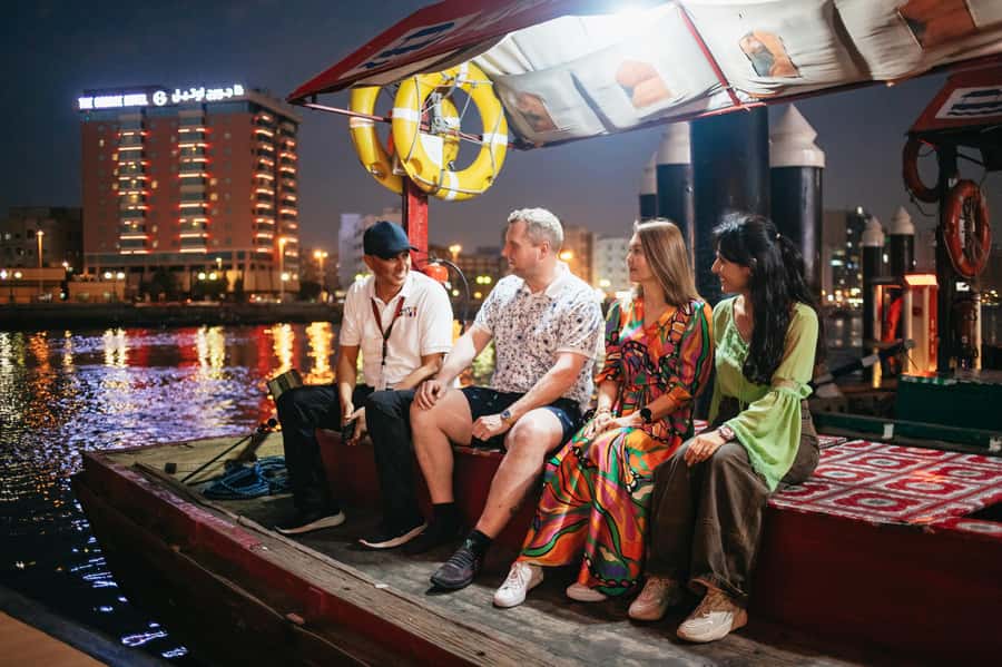 Dubai: Half-Day Street Food Tour - Eating the traditional dish by hand