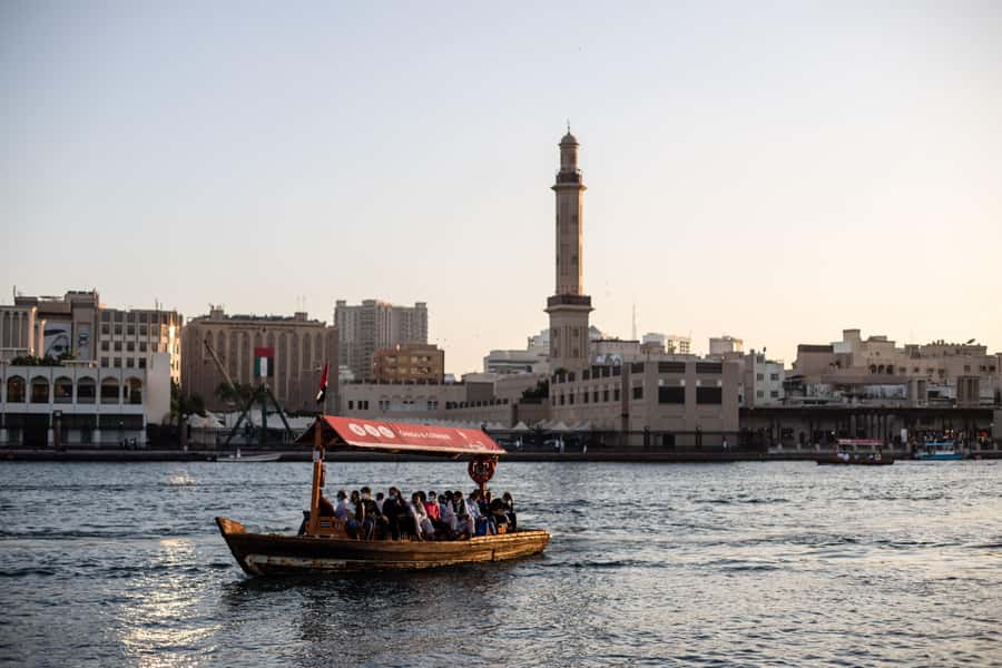 Dubai: Old Town, Creek, Museums, Souks, & Street Food Tour - Al Seef sets the scene beside Dubai Creek