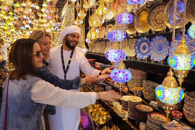 Dubai: Old Town, Souks, Street Food, Guided Tour & Abra Ride - Walking Al Seef and the edge of old Dubai