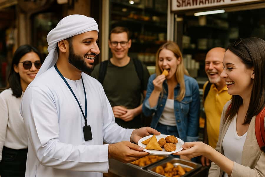 Dubai: Old Town Walking Tour with Abra Cruise & Street Food - The Dubai Museum and Emirati artifacts