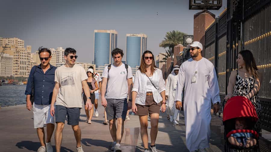 Dubai: Premium Old Town, Street Food, Souks & Boat Ride Tour - Al Seef, where old and new Dubai meet