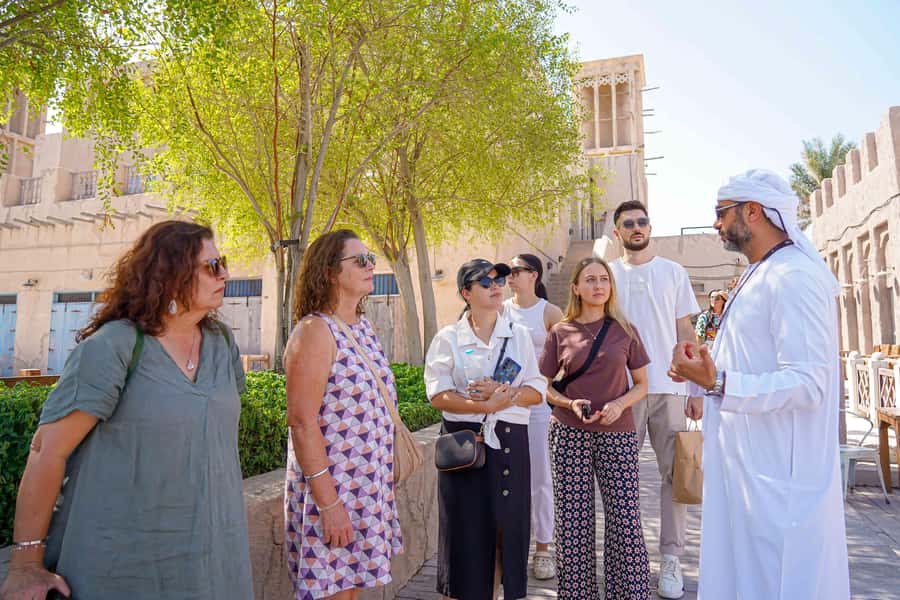 Dubai Private Top Attractions, Premium Vehicle & Street Food - The Museum of the Future and Burj Khalifa