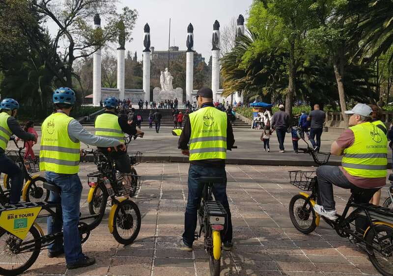 Electric Bike City Tour with a taco stop. - Why an e-bike makes sense in Mexico City